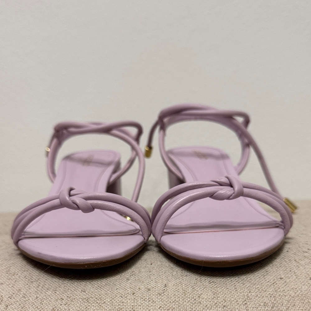 AREZZO Women's violet Strappy Sandals size 8 - Picture 7 of 8